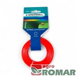 Żyłka tnąca do podkaszarek okrągła 2,4mm x 10m Greenmill