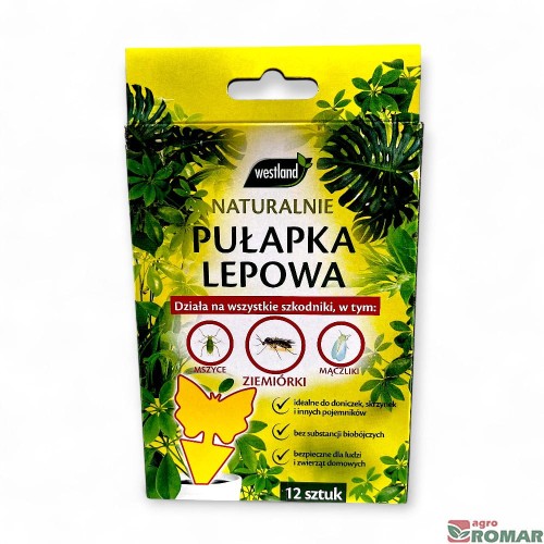 Pułapka lepowa Westland 12 sztuk.jpg