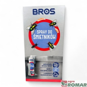Spray do śmietników Bros 400 ml (zestaw ze stelażem) 