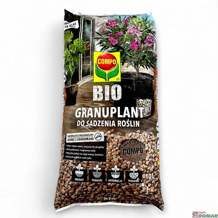 Ziemia Granuplant BIO do sadzenia (8-16mm) Compo 10 l