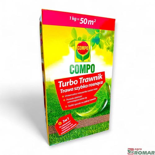 Trawa szybko rosnąca Turbo Trawnik Compo