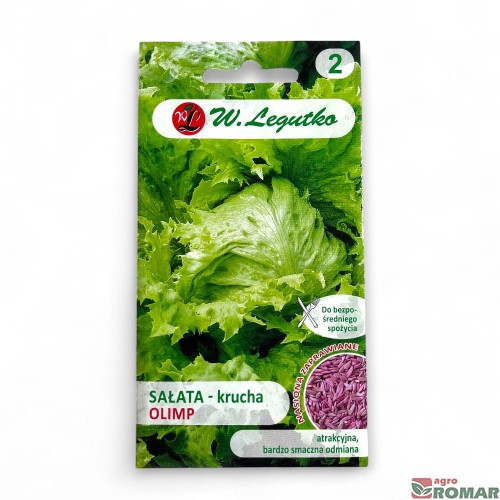 Sałata Olimp 1g nasiona zaprawiane,  W. Legutko