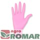 Rękawice nitrylowe pink M opakowanie 100 szt