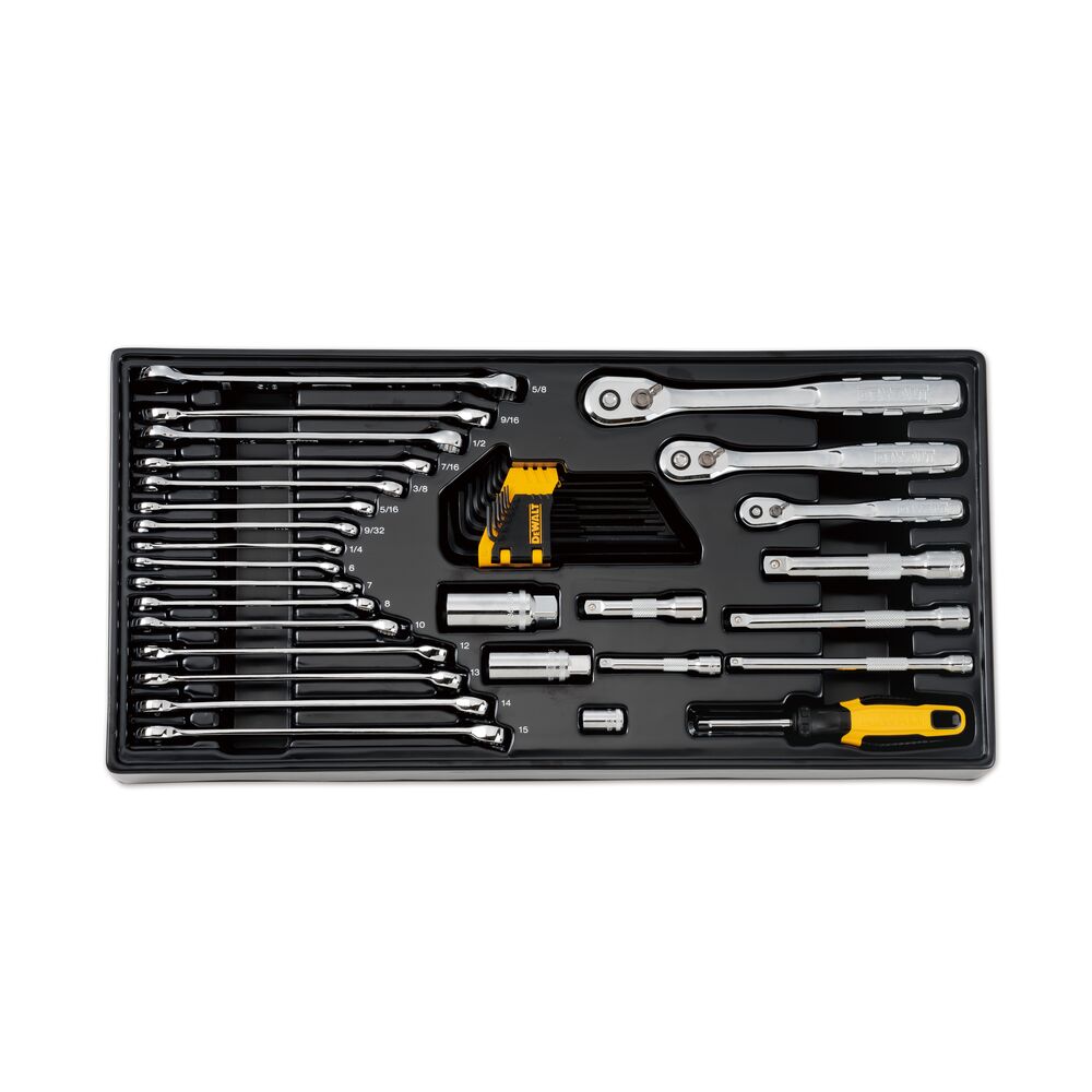 Zestaw narzędzi mechanicznych DeWalt (341 elementów) 1
