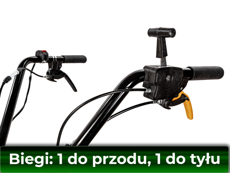 Zmiana biegów w glebogryzarce Cedrus GL01