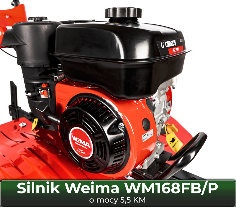 Silnik Weima WM168FB/P o mocy 5,5 KM
