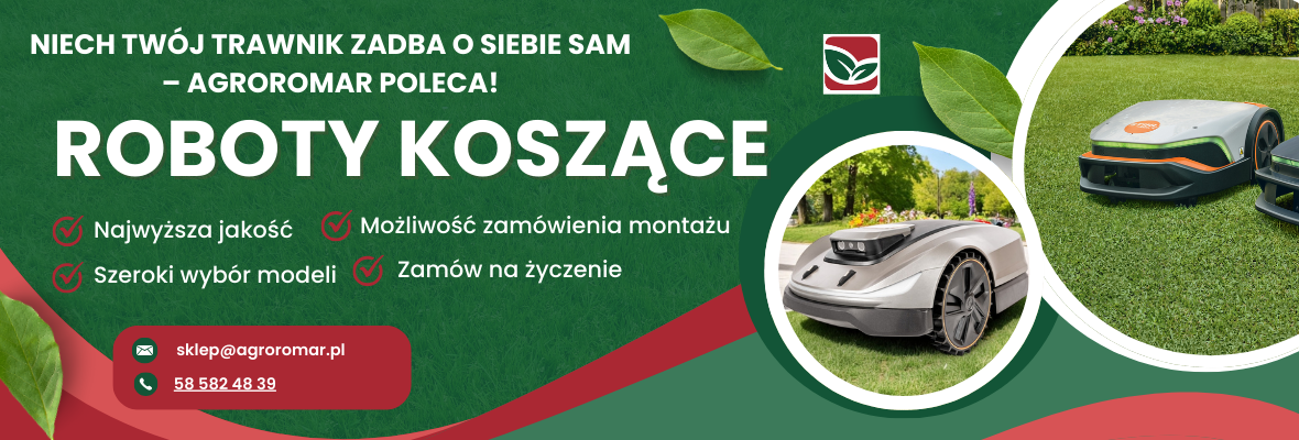 Roboty koszące w Agro Romar. Sprawdź naszą ofertę!
