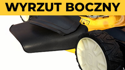 Wyrzut boczny w kosiarce Cub Cadet LM3 CRC46s