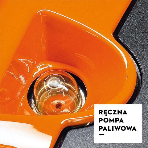 Ręczna pompa paliwowa w kosie spalinowej STIHL FS 89