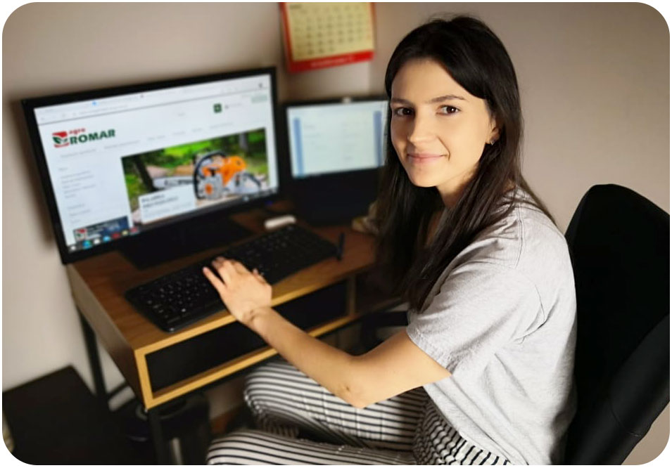 Kasia - sprzedaż internetowa Agro Romar