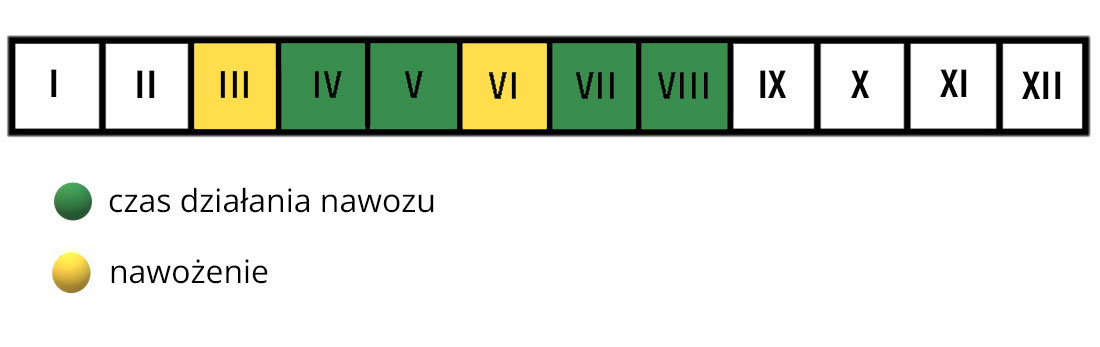 2 nawożenia w roku