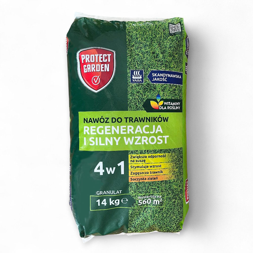 Protect Garden nawóz do trawników Regeneracja i silny wzrost 14 kg