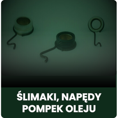 Ślimaki, napędy pompek oleju
