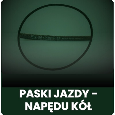Paski jazdy - napędu kół
