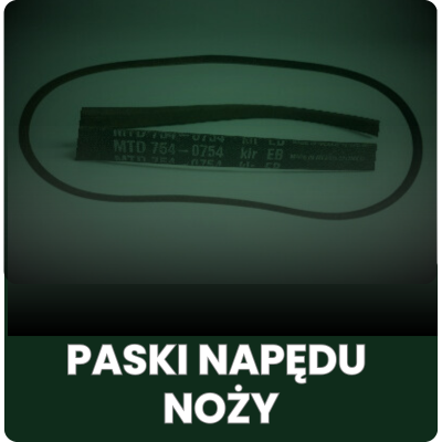 Paski napędu noży
