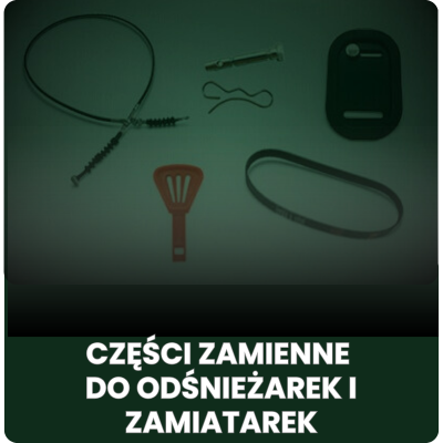Części zamienne do odśnieżarek i zamiatarek