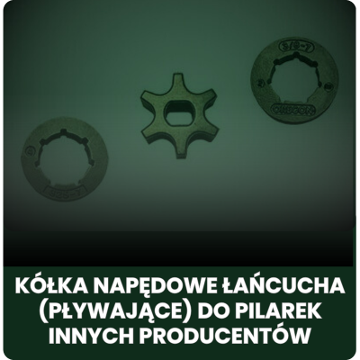 Kółka napędowe łańcucha do pilarek innych producentów