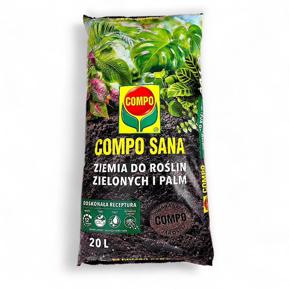 COMPO SANA Podłoże do roślin zielonych i palm 20 l