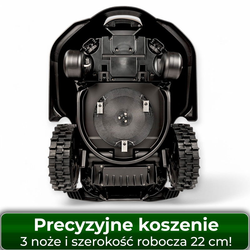System tnący w robocie koszącym Cedrus C-MOW-L20+