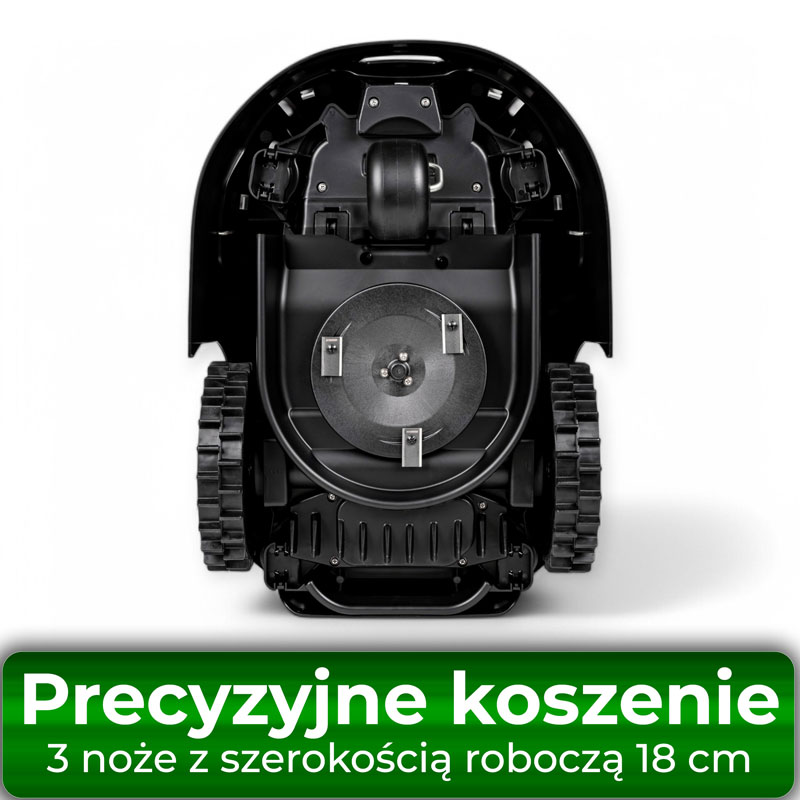 System tnący w robocie koszącym Cedrus C-MOW-M10