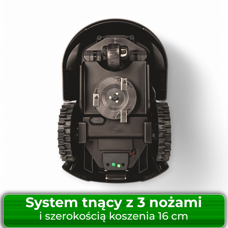 System tnący w robocie koszącym Cedrus C-MOW-S3 