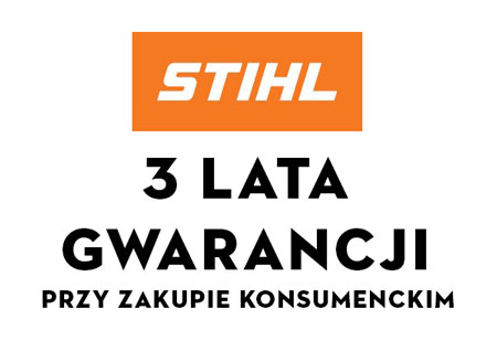 Gwarancja STIHL 3 lata - zakup konsumencki