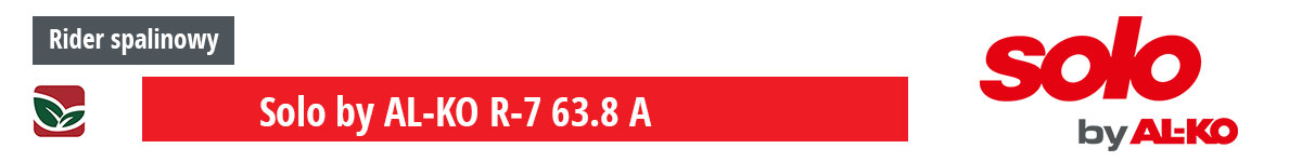 Rider spalinowy Solo by AL-KO R-7 63.8 A