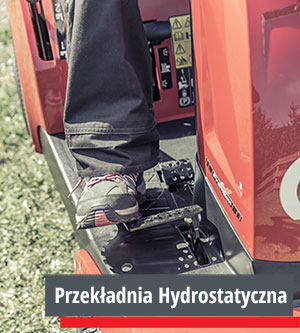 Hydrostatyczna przekładnia Ridera ogrodowego Solo
