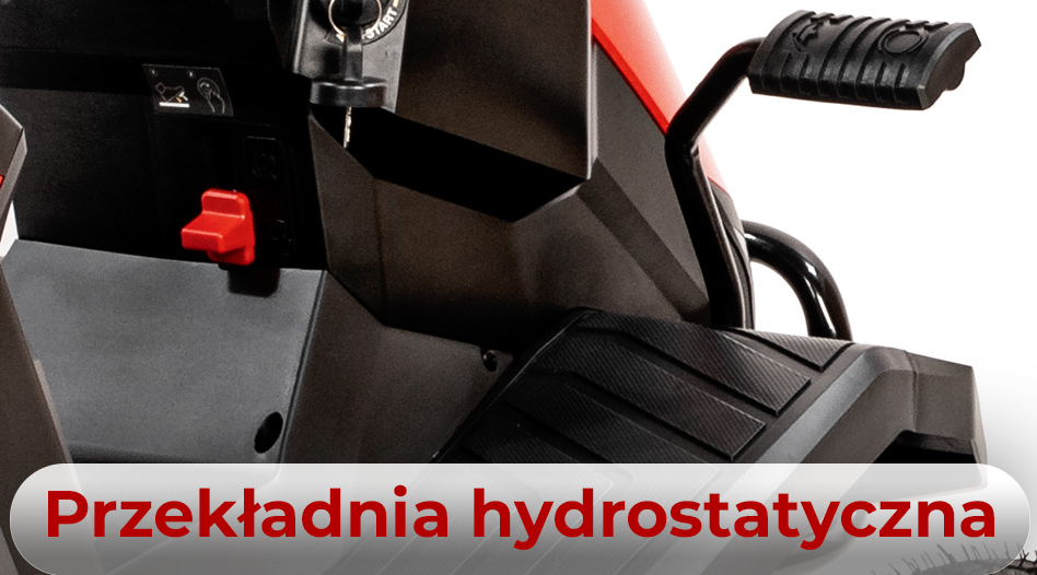 Przekładnia hydrostatyczna w traktorku Cedrus C-TRAC-65HC 