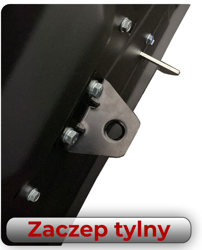 Zaczep tylny w traktorku Cedrus C-TRAC-65MC